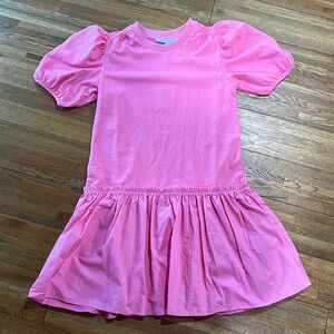 English factory pink dress